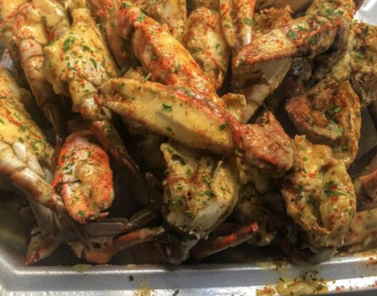 Ravenel Seafood garlic crab